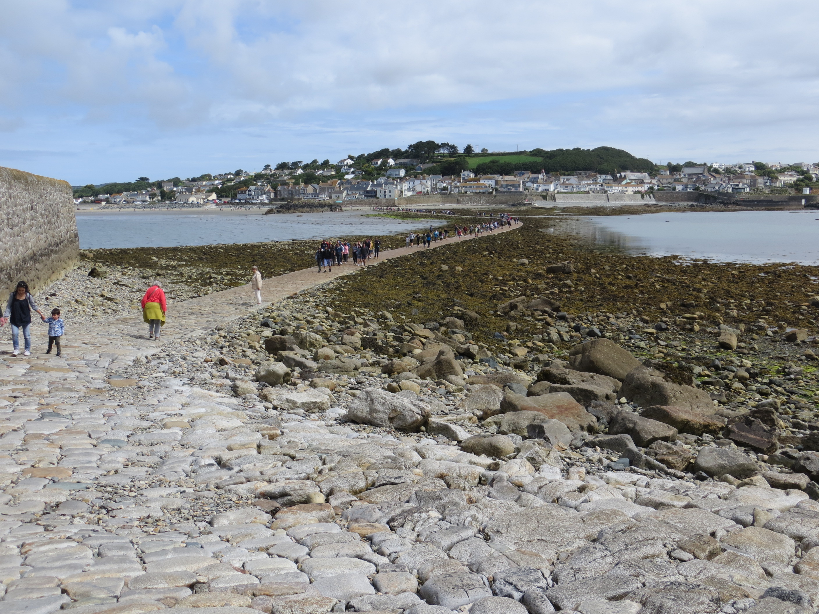 view back to Marazion