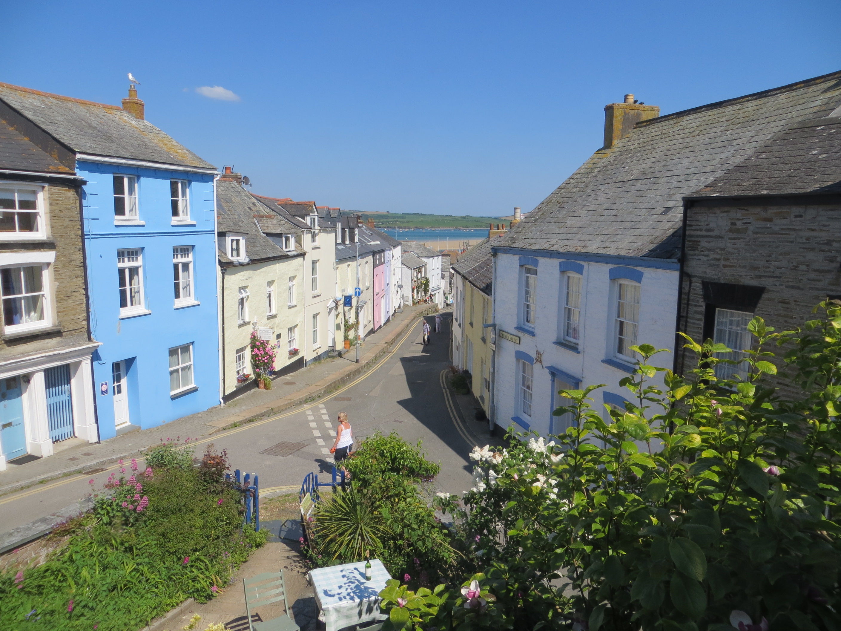 looking down Duke St.