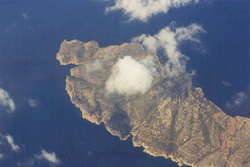 the toe of Majorca