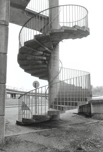 stairs in Cumberland Basin